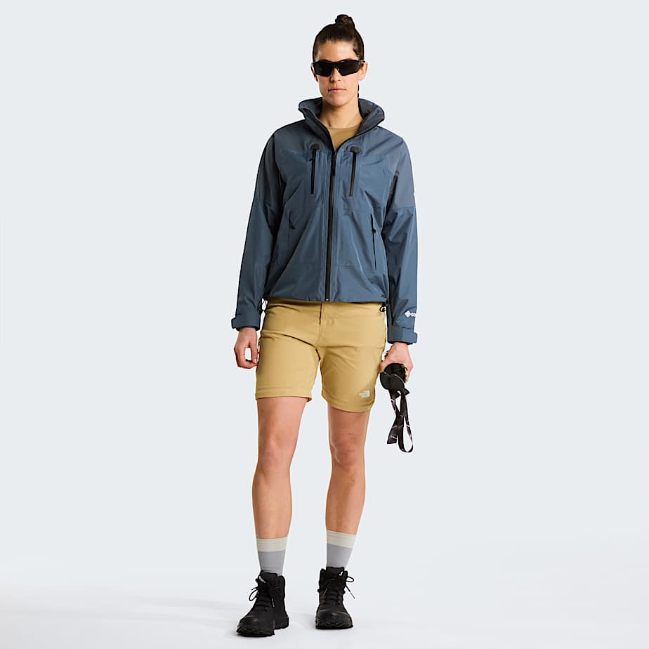 Womens Exploration Convertible Regular Straight Trousers TNF Khaki Stone ALT11