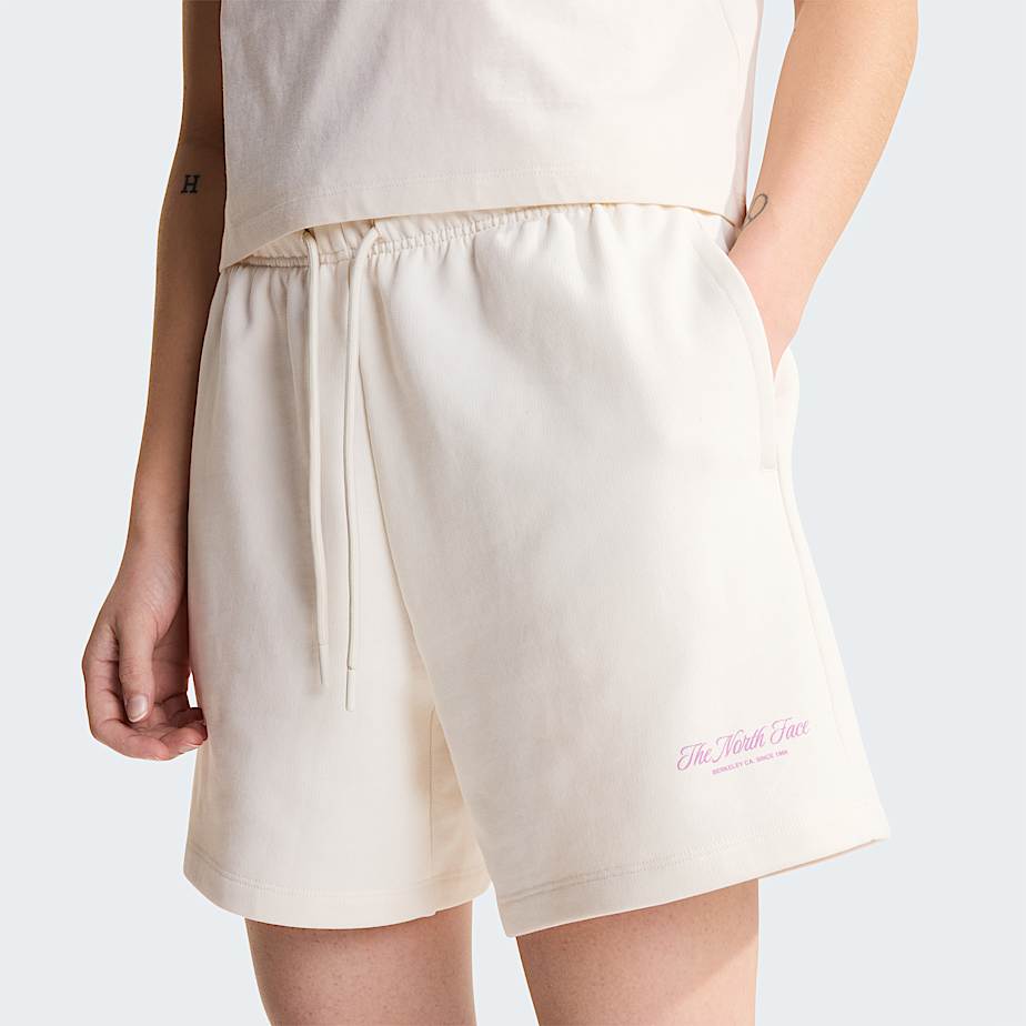 Womens Inspire Exploration Relaxed Shorts TNF White DuneHushed Lavender ALT4