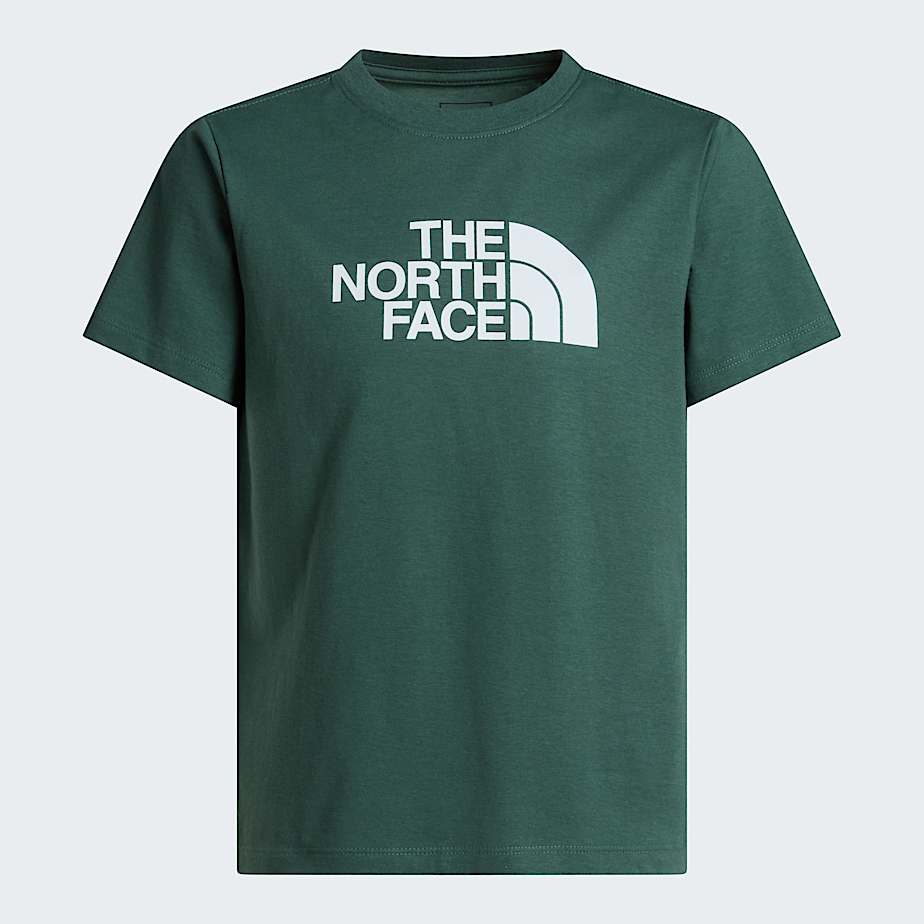 Teens Evolution Half Dome TShirt TNF Duck Green HERO