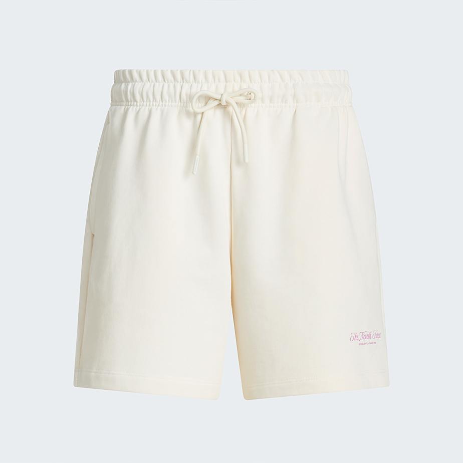 Womens Inspire Exploration Relaxed Shorts TNF White DuneHushed Lavender ALT20