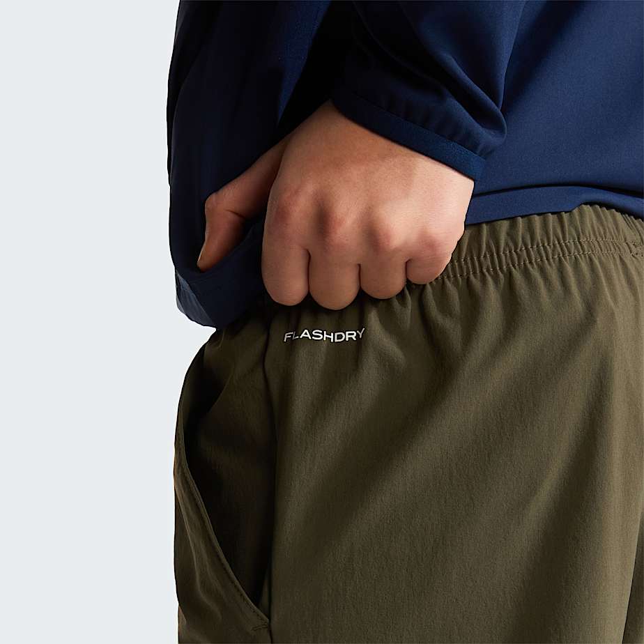 Pantaloni da escursionismo leggeri convertibili da ragazzi - 11