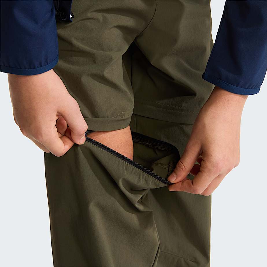 Pantaloni da escursionismo leggeri convertibili da ragazzi - 12