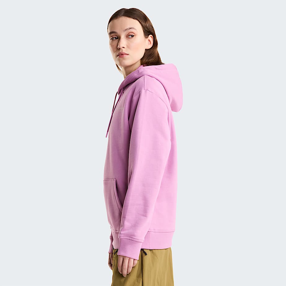 Womens Inspire Exploration Relaxed Hoodie TNF Hushed LavenderWhite Dune ALT3