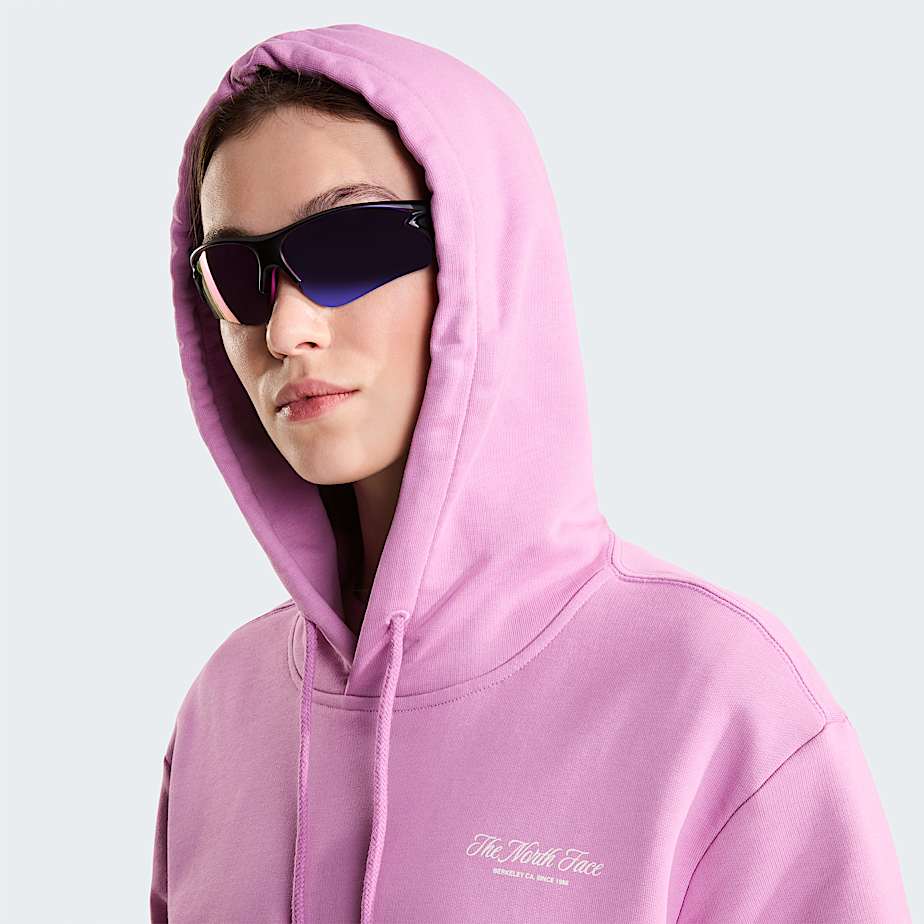 Womens Inspire Exploration Relaxed Hoodie TNF Hushed LavenderWhite Dune ALT4