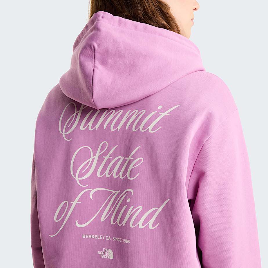 Womens Inspire Exploration Relaxed Hoodie TNF Hushed LavenderWhite Dune ALT6