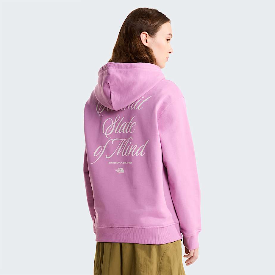 Womens Inspire Exploration Relaxed Hoodie TNF Hushed LavenderWhite Dune HERO