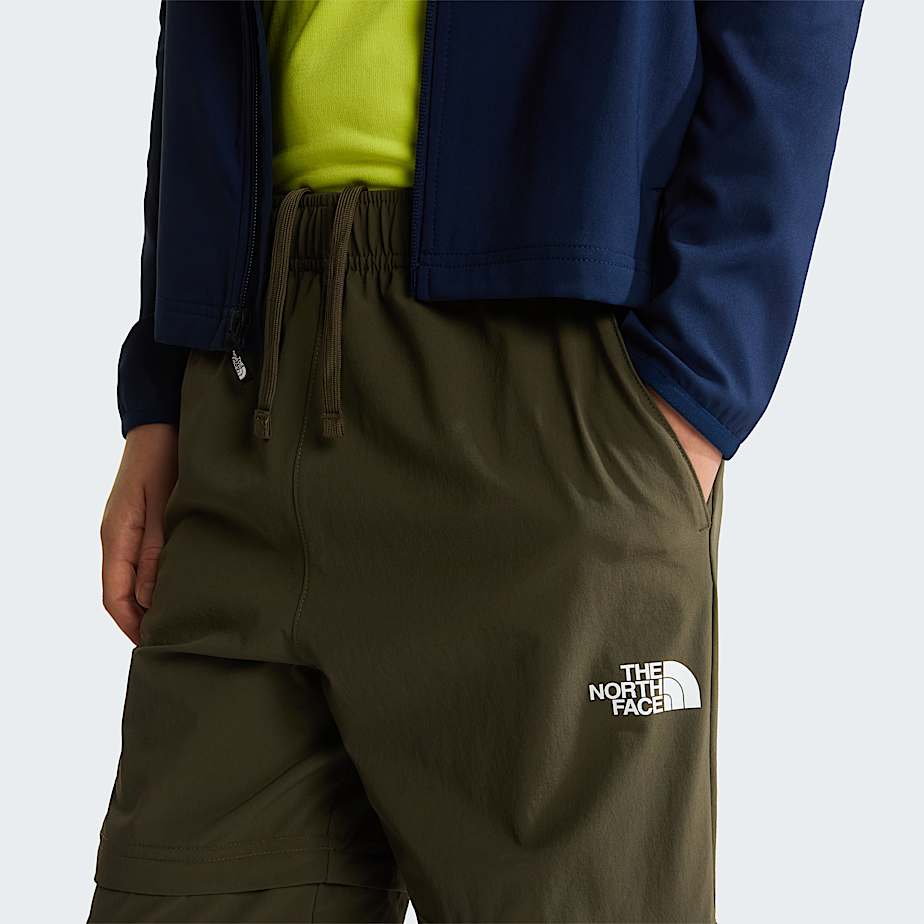 Teens' Lightweight Convertible Hiking Trousers - 11