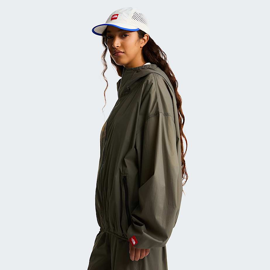 Unisex Red Box Packable Hooded Wind Jacket TNF ALT14