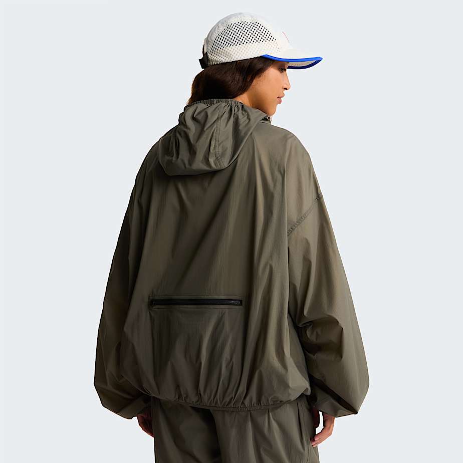 Unisex Red Box Packable Hooded Wind Jacket TNF ALT15