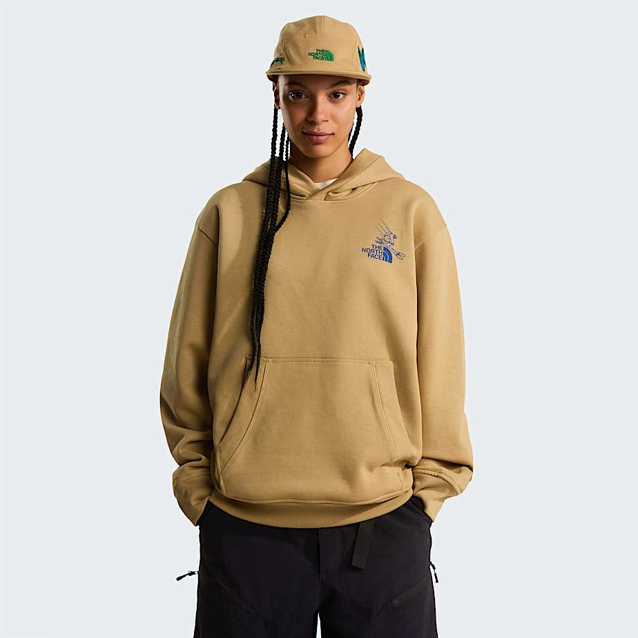 Unisex Mountain Celebration Relaxed Graphic Hoodie - 12