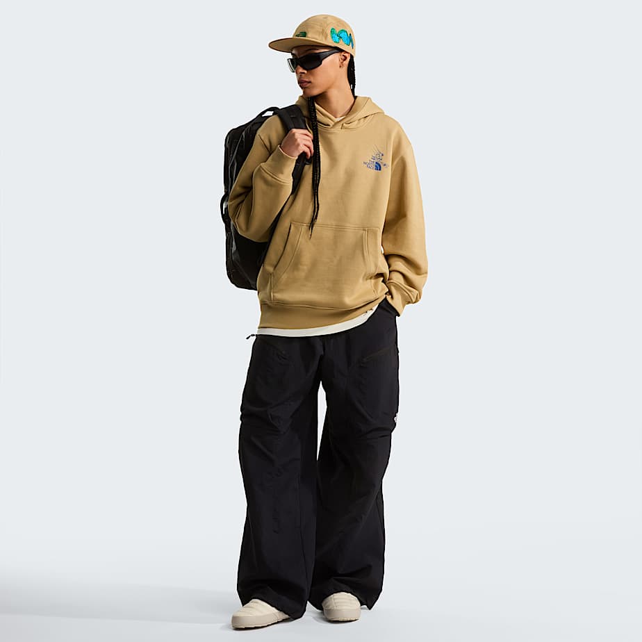 Unisex Mountain Celebration Relaxed Graphic Hoodie - 13