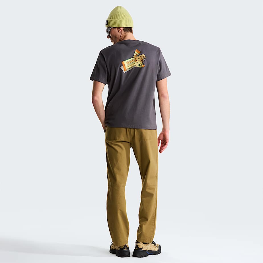 Unisex TNF Snack Relaxed Graphic TShirt TNF Anthracite Grey ALT4
