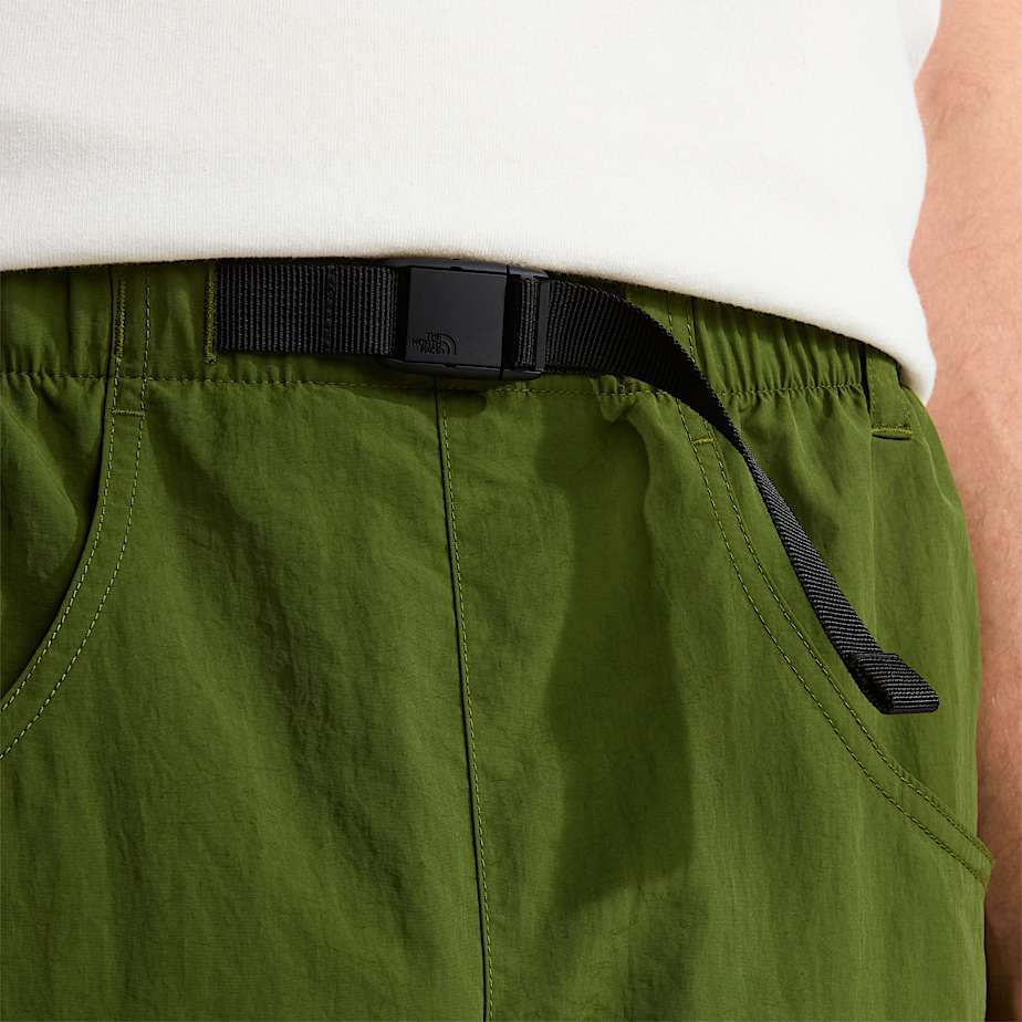 Unisex Red Box Nylon Belted Shorts TNF ALT6