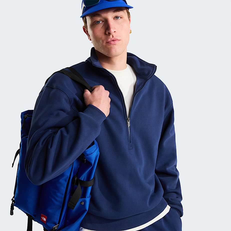 Unisex TNF Red Box Fleece Shorts TNF ALT6