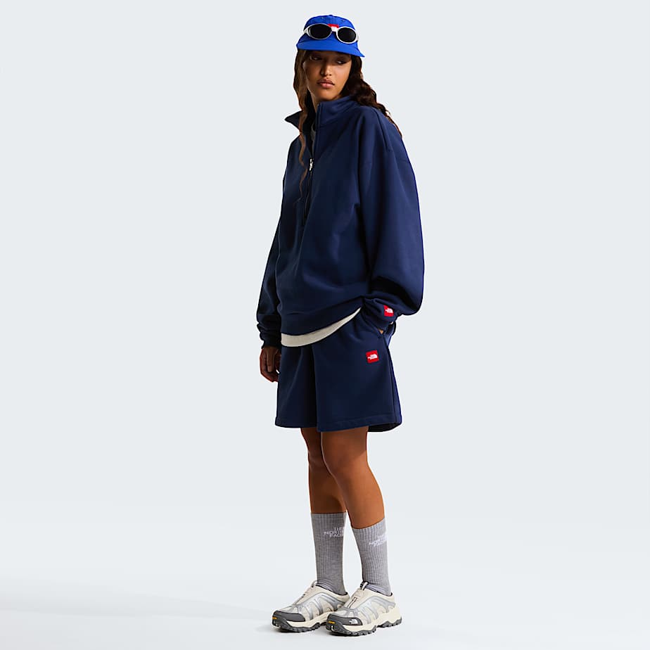 Unisex TNF Red Box Fleece Shorts TNF ALT10