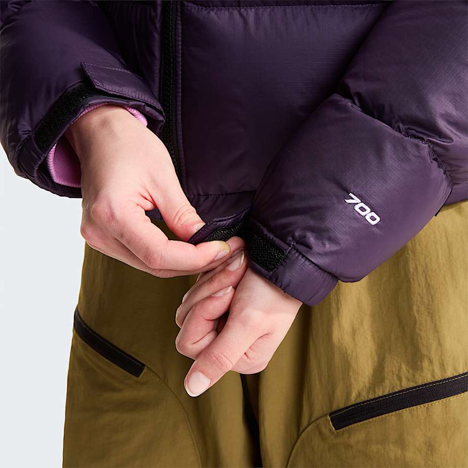 Womens 1996 Retro Nuptse Jacket TNF Endless Dusk TNF Black ALT7