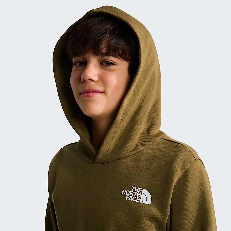 Simple Dome Light Regular Hoodie Junior TNF ALT4
