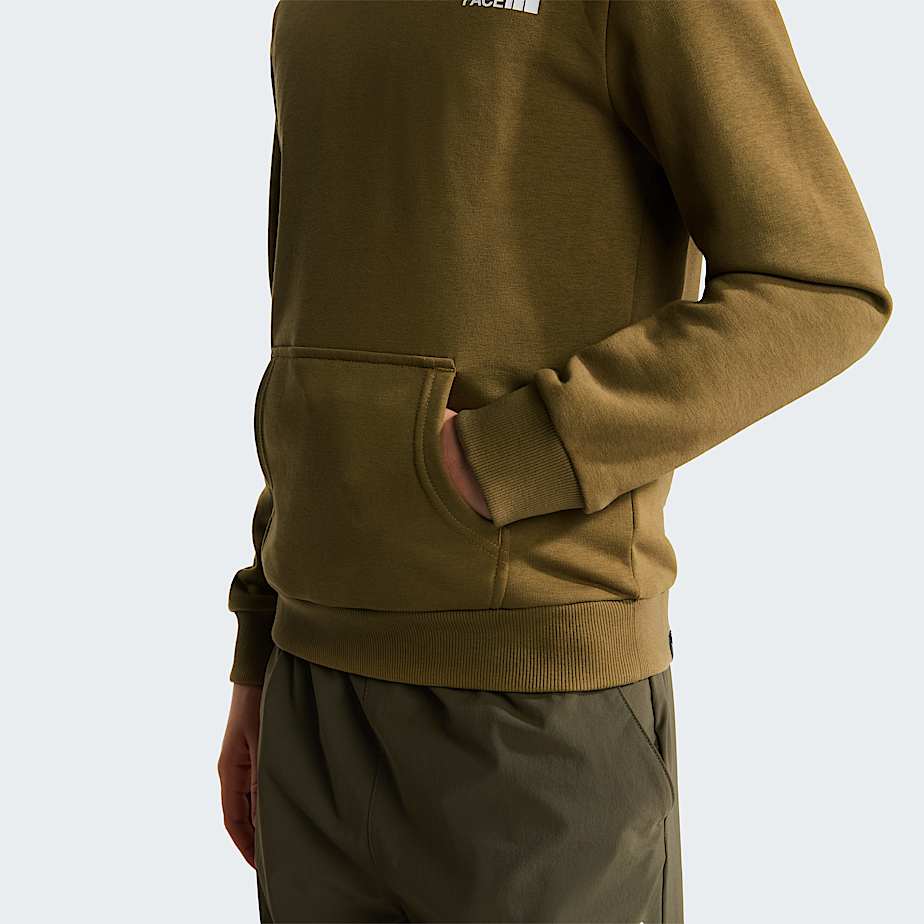 Felpa con cappuccio Simple Dome Light Regular da ragazzi TNF ALT5