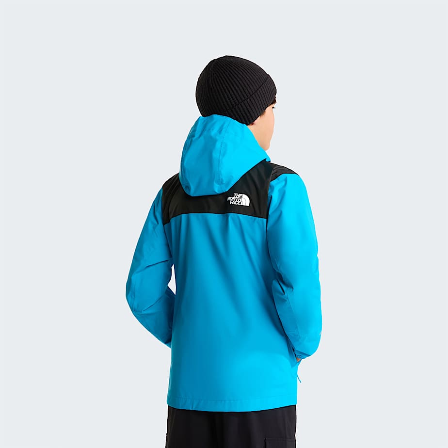 Boys Antora Rain Jacket TNF Meridian Blue ALT3