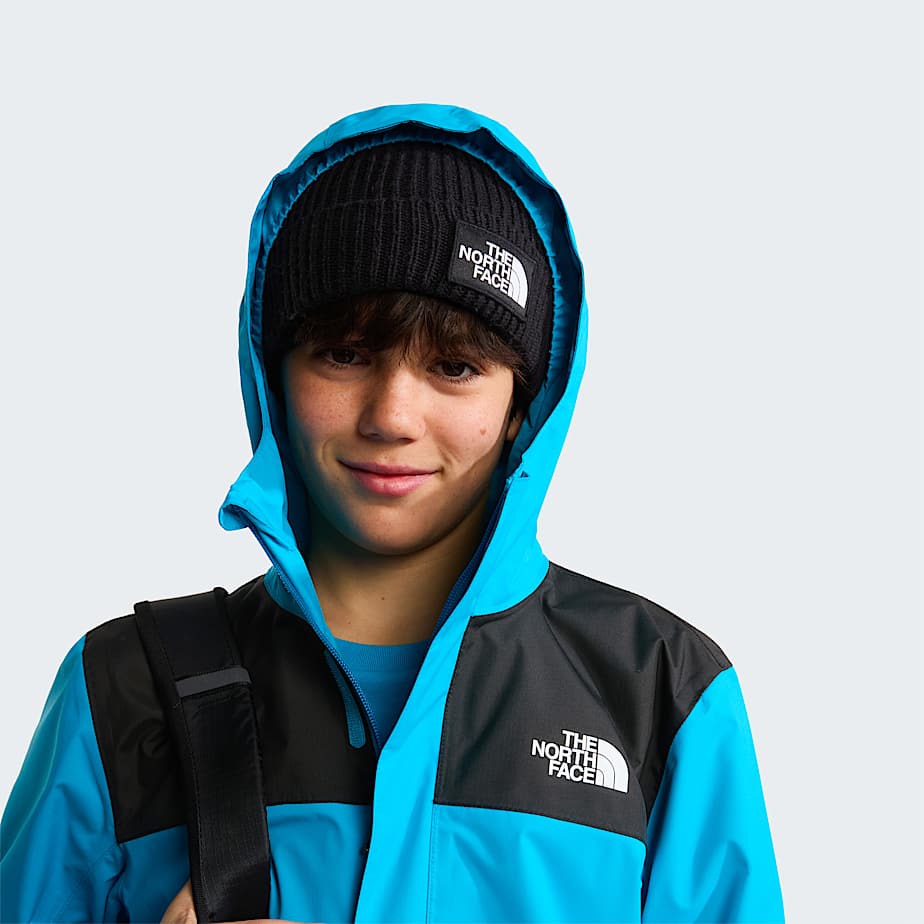 Boys Antora Rain Jacket TNF Meridian Blue ALT6