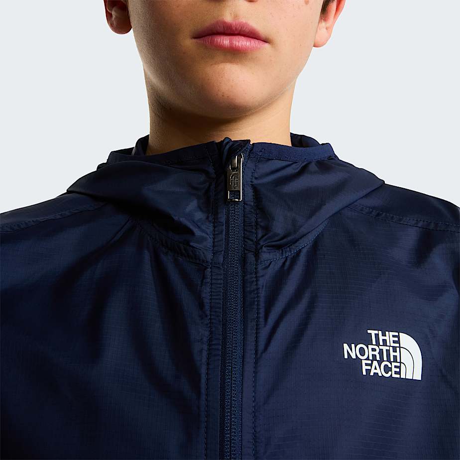 Boys Cyclone Wind Jacket TNF Meridian BlueDusk BlueSummit Navy ALT6