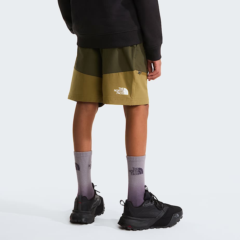 Teens Hike Shorts TNF New Taupe GreenCedar ALT3