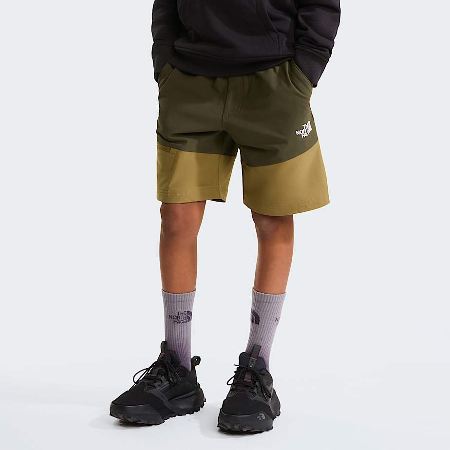 Teens Hike Shorts TNF New Taupe GreenCedar HERO