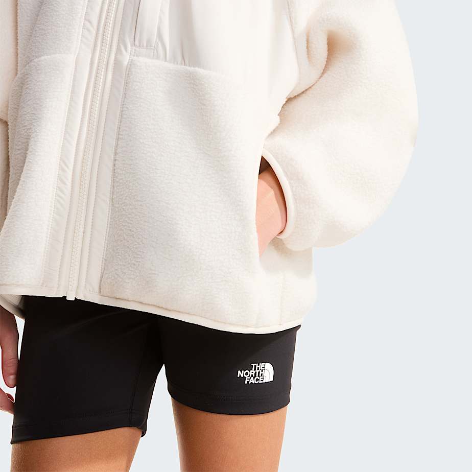 Yumiori Fleecejacke mit durchgehendem RV fr Mdchen TNF ALT7