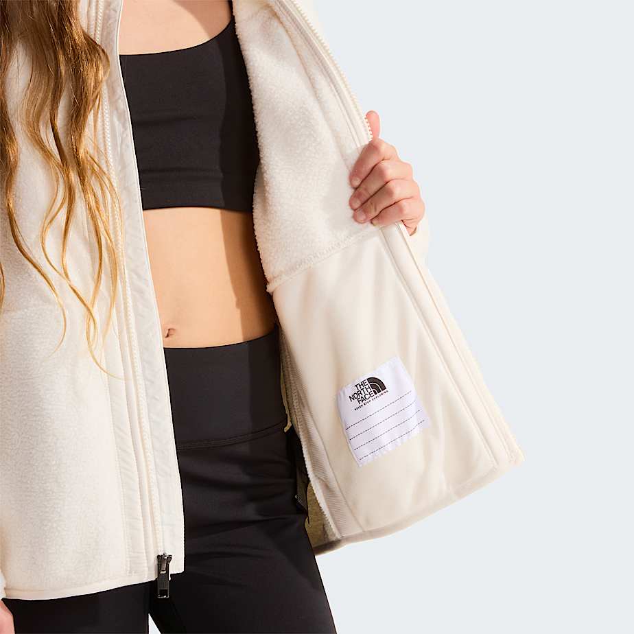 Yumiori Fleecejacke mit durchgehendem RV fr Mdchen TNF ALT8