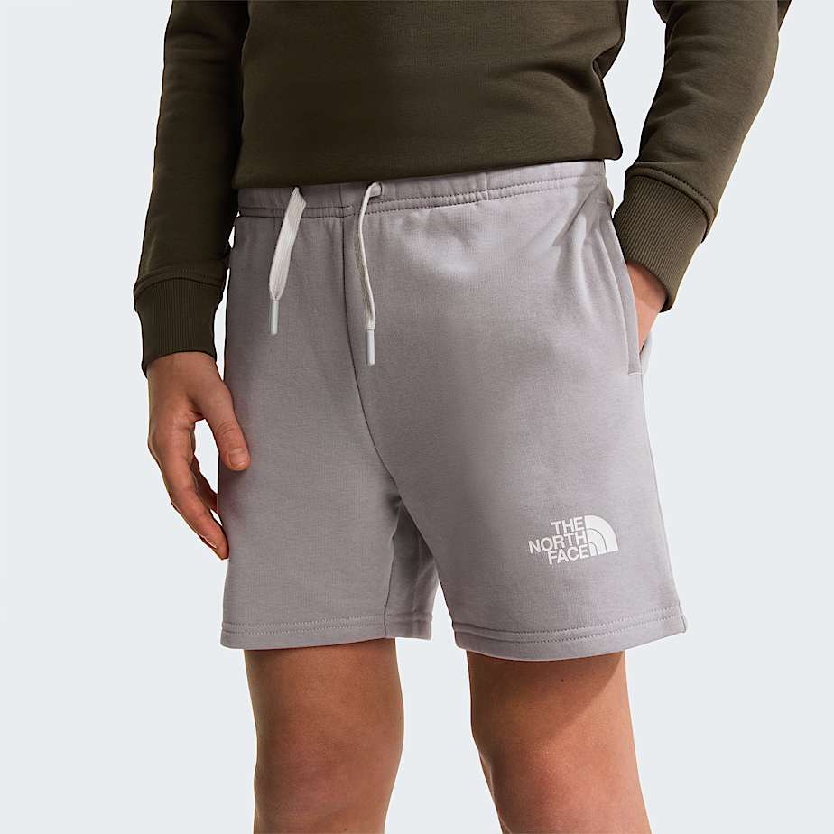 Teens Simple Dome Light Regular Shorts TNF Meld Grey ALT4