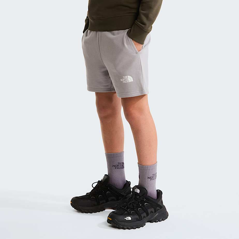 Teens Simple Dome Light Regular Shorts TNF Meld Grey HERO