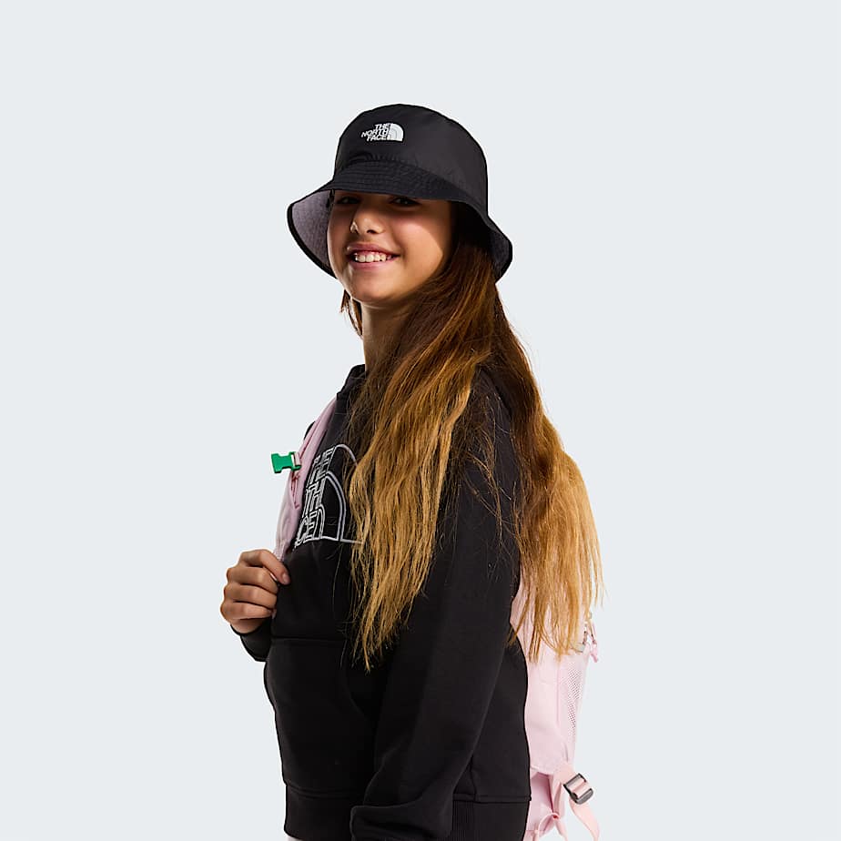 Teens Drew Peak Light Regular Hoodie TNF TNF Black ALT10