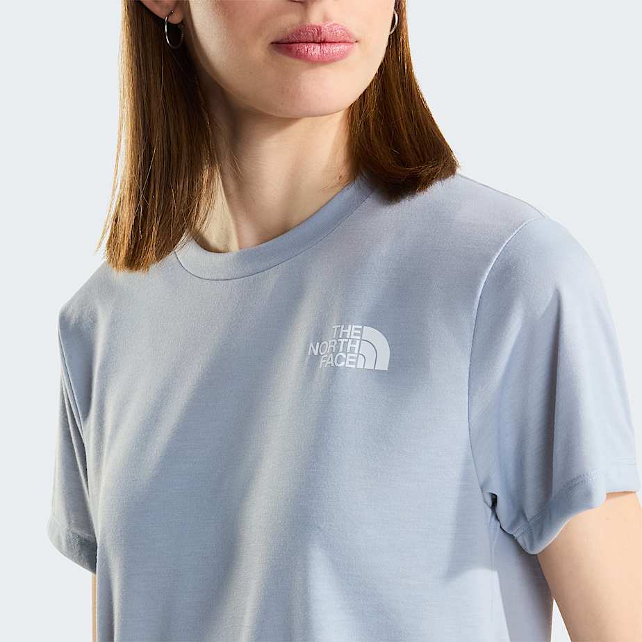 Tshirt Foundation Mountain da donna TNF ALT4