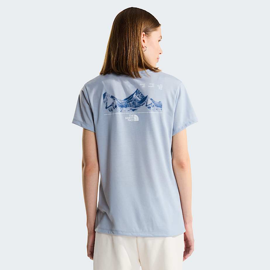 Tshirt Foundation Mountain da donna TNF HERO