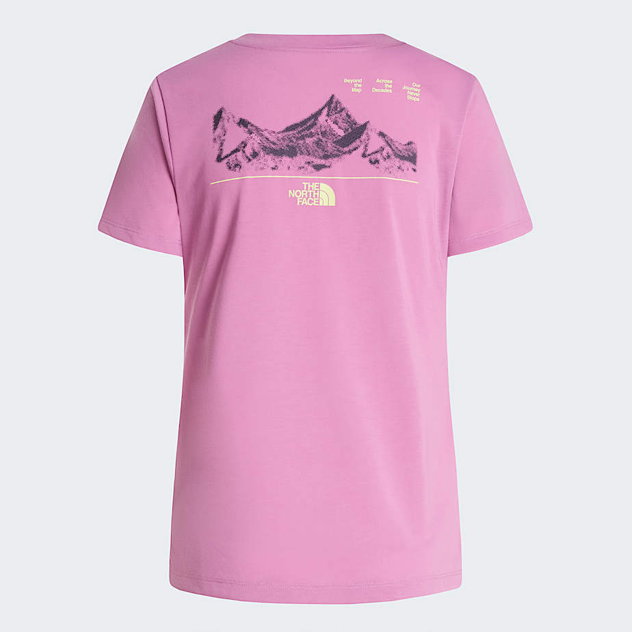 Womens Foundation Mountain TShirt TNF Hushed Lavender ALT21