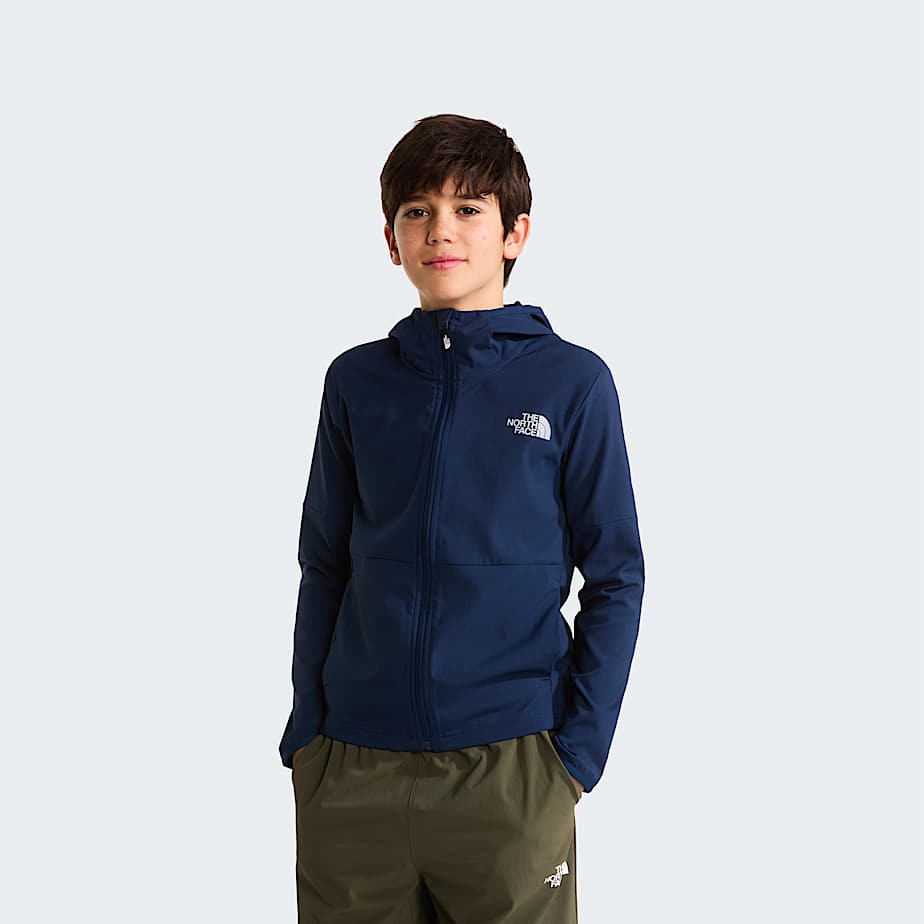 Boys On The Trail FullZip Hooded Jacket TNF Summit NavySilver Reflective HERO