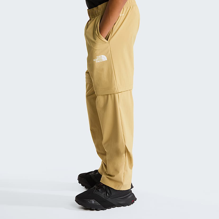 Pantalon de randonne convertible lger pour enfant TNF Khaki Stone ALT2