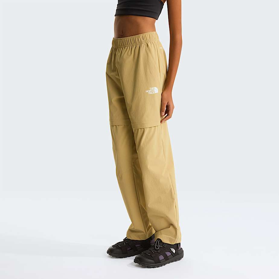 Pantalon de randonne convertible lger pour enfant TNF Khaki Stone ALT8