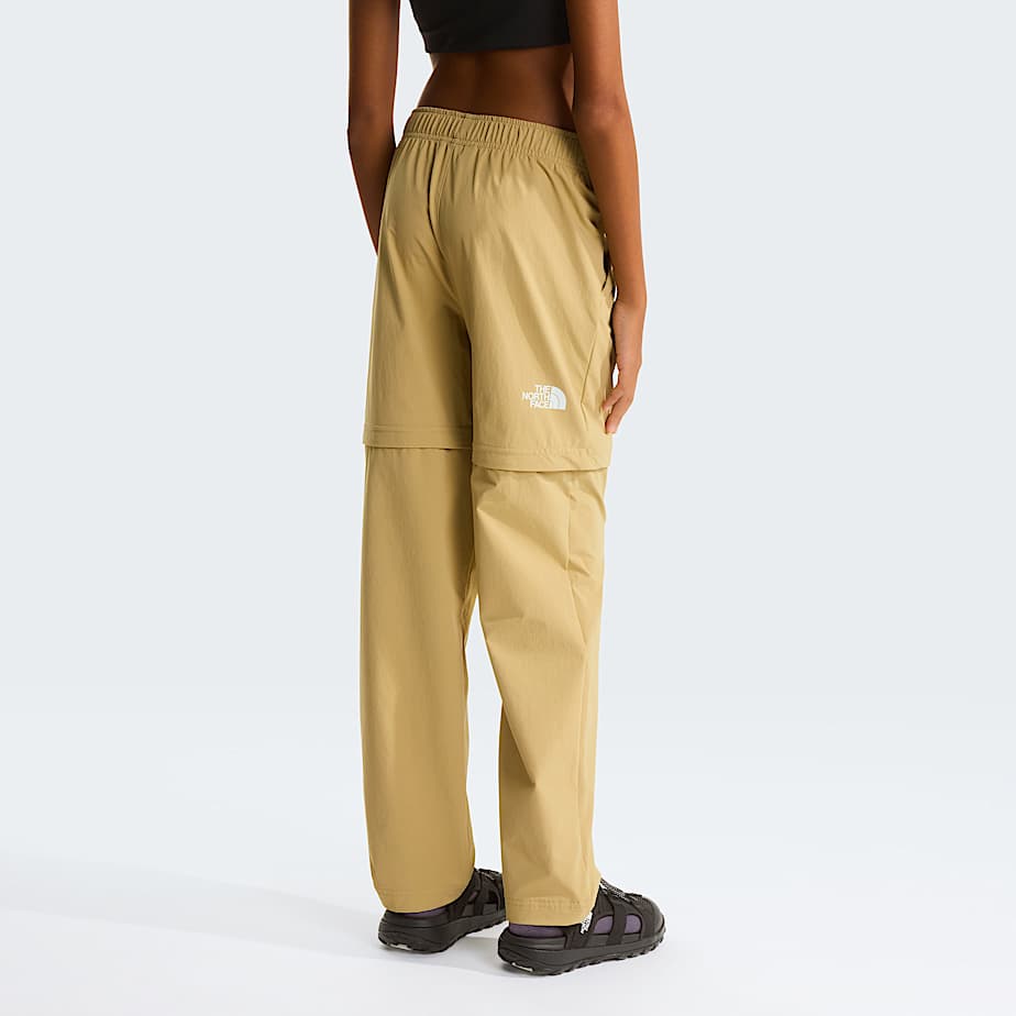 Pantalon de randonne convertible lger pour enfant TNF Khaki Stone ALT11