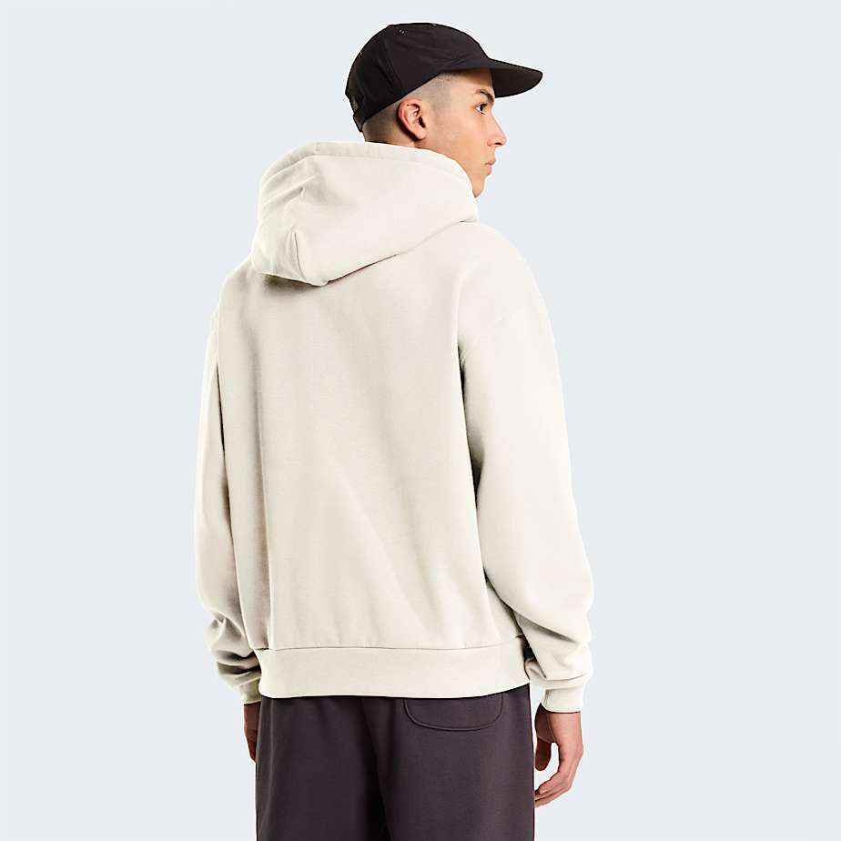 Camisola com capuz Red Box unissexo TNF White Dune ALT5