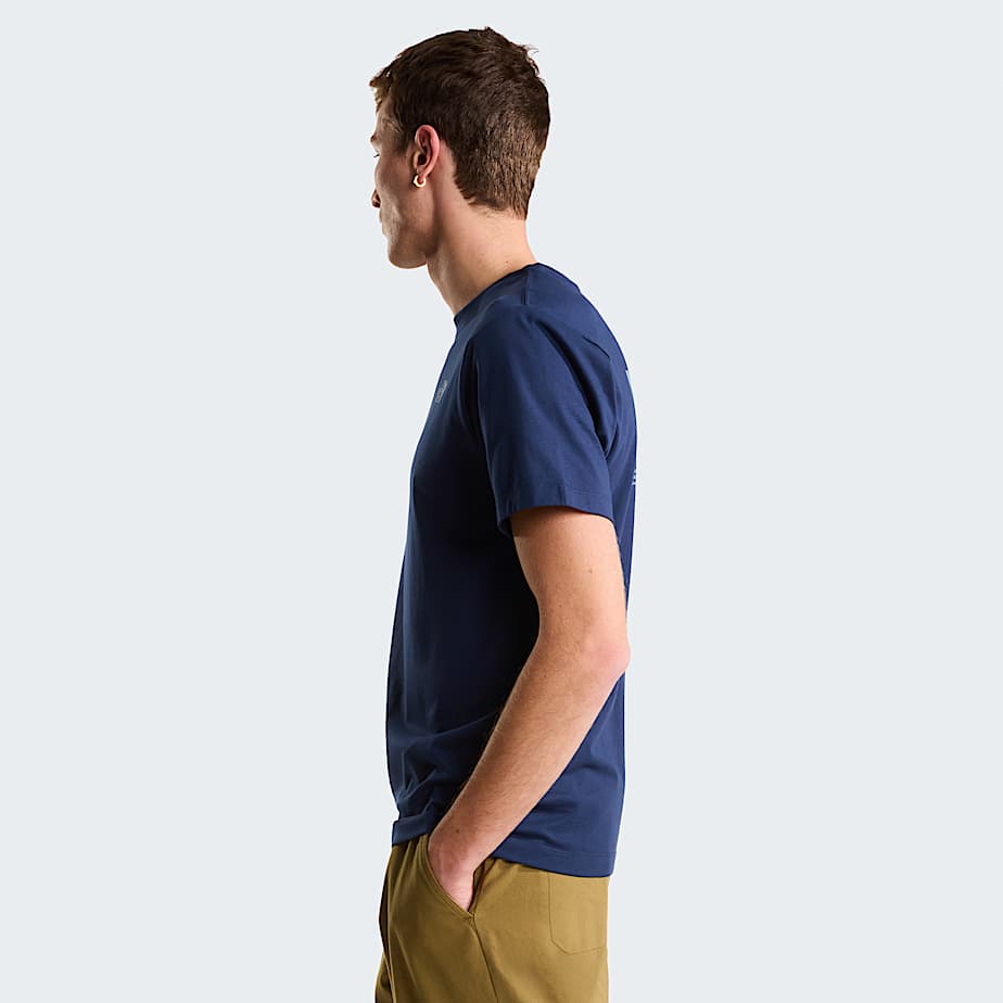Tshirt standard Mountain Sketch Graphic pour homme TNF ALT3