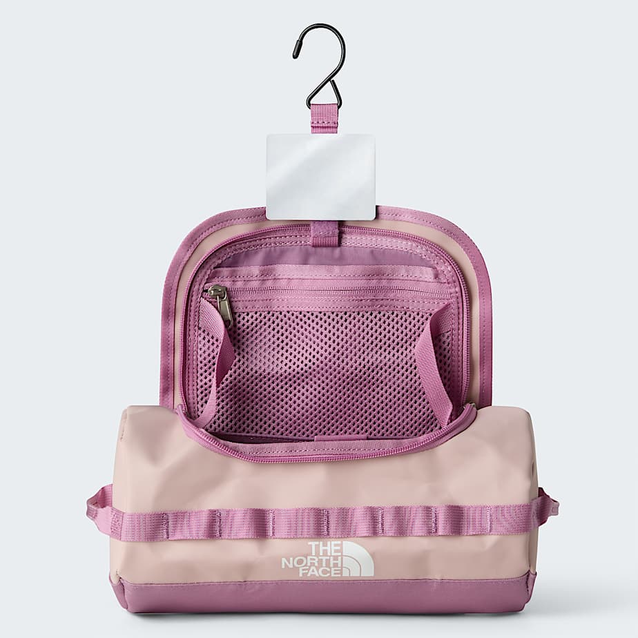 Base Camp Travel Washbag  L TNF Metal PinkHushed Lavender ALT2
