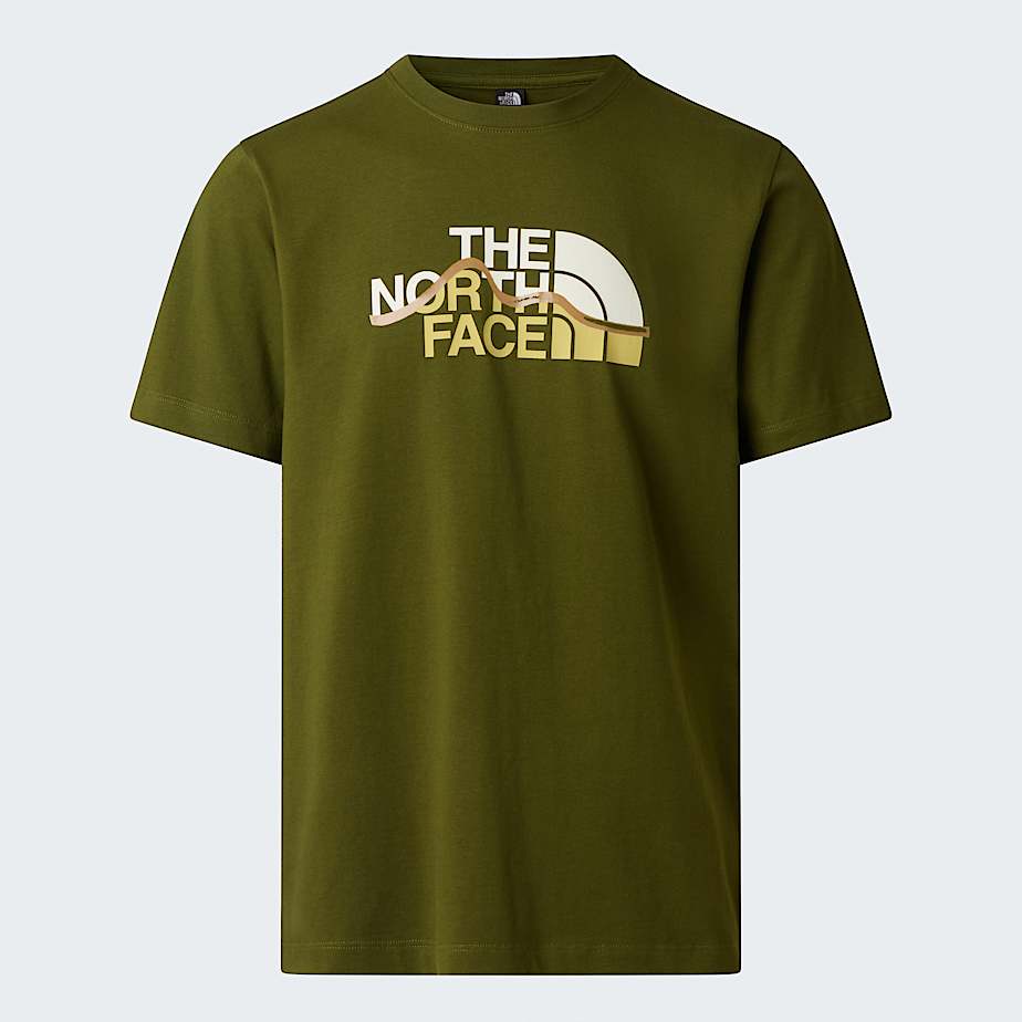 Tshirt Mountain Line Regular con grafica da uomo TNF ALT20