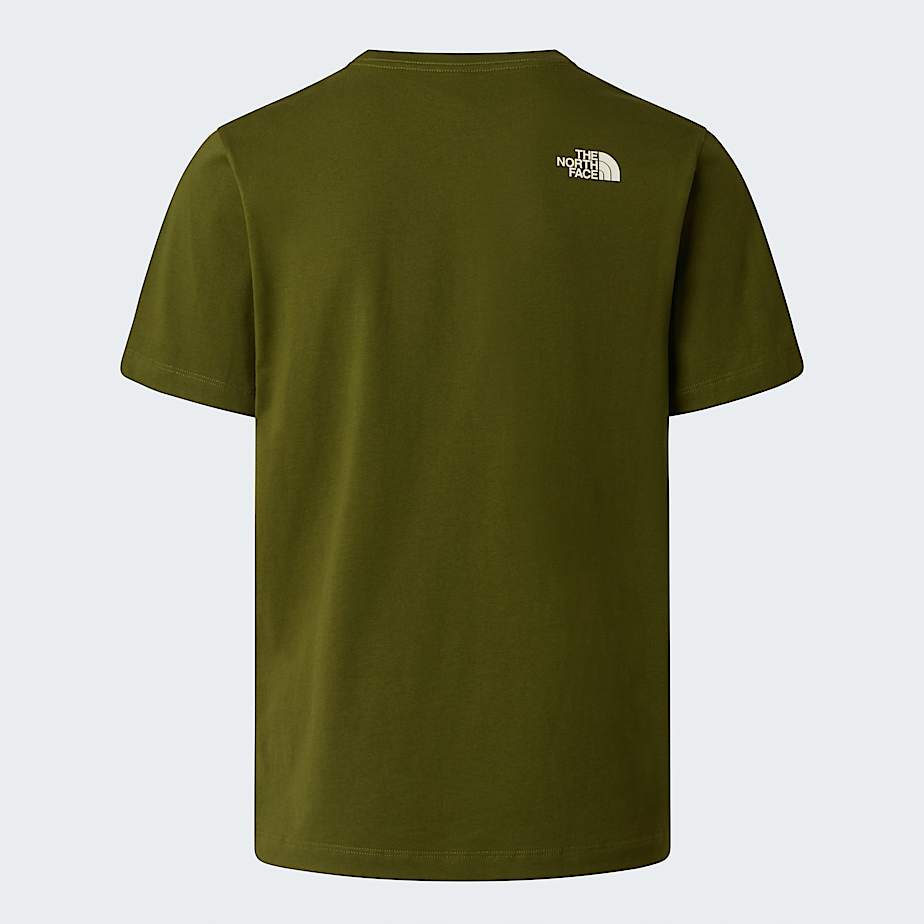 Tshirt Mountain Line Regular con grafica da uomo TNF ALT21