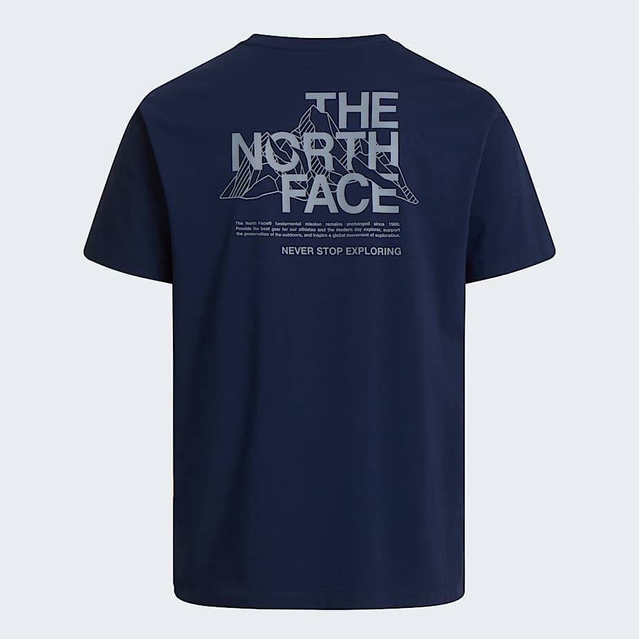 Tshirt standard Mountain Sketch Graphic pour homme TNF ALT21