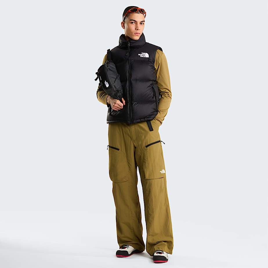 Mens 1996 Retro Nuptse Gilet TNF TNF BlackRecycled Down ALT1