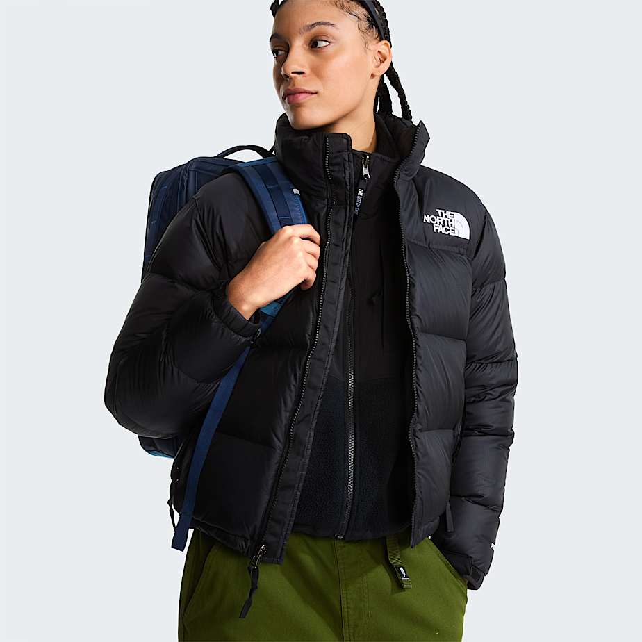 Womens 1996 Retro Nuptse Jacket TNF TNF BlackRecycled Down ALT11
