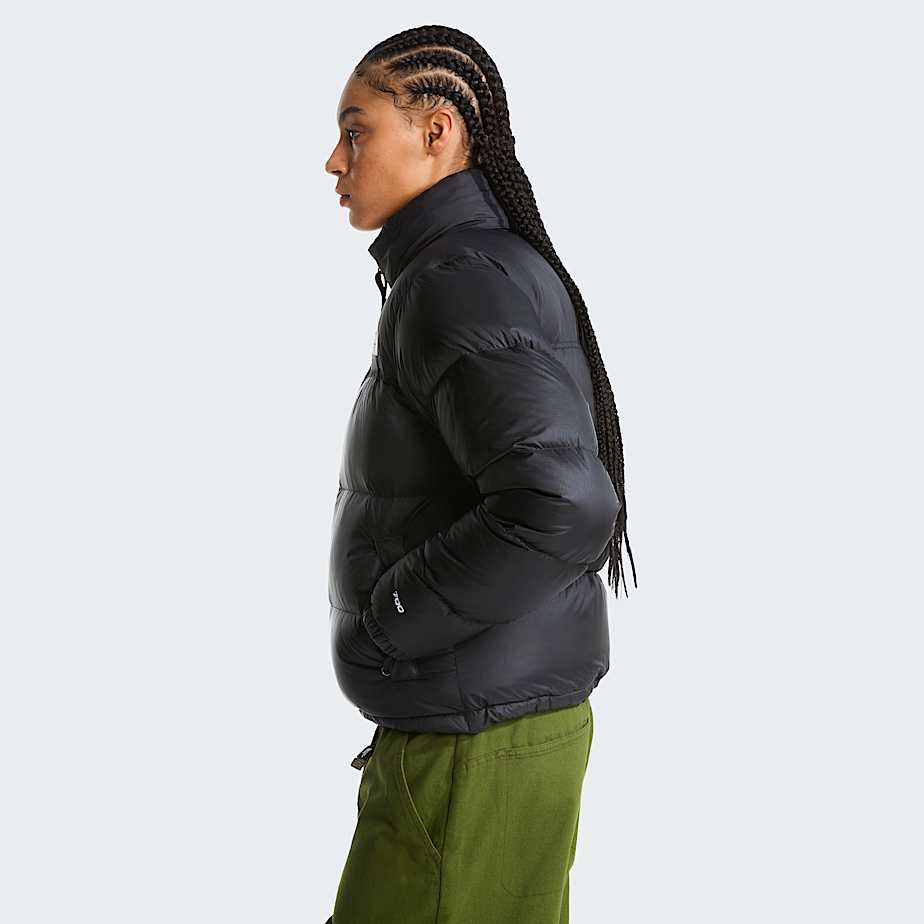 Womens 1996 Retro Nuptse Jacket TNF TNF BlackRecycled Down ALT2