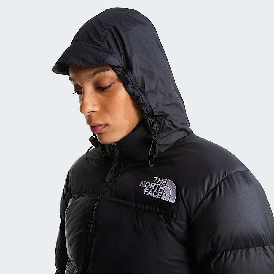 Womens 1996 Retro Nuptse Jacket TNF TNF BlackRecycled Down ALT5