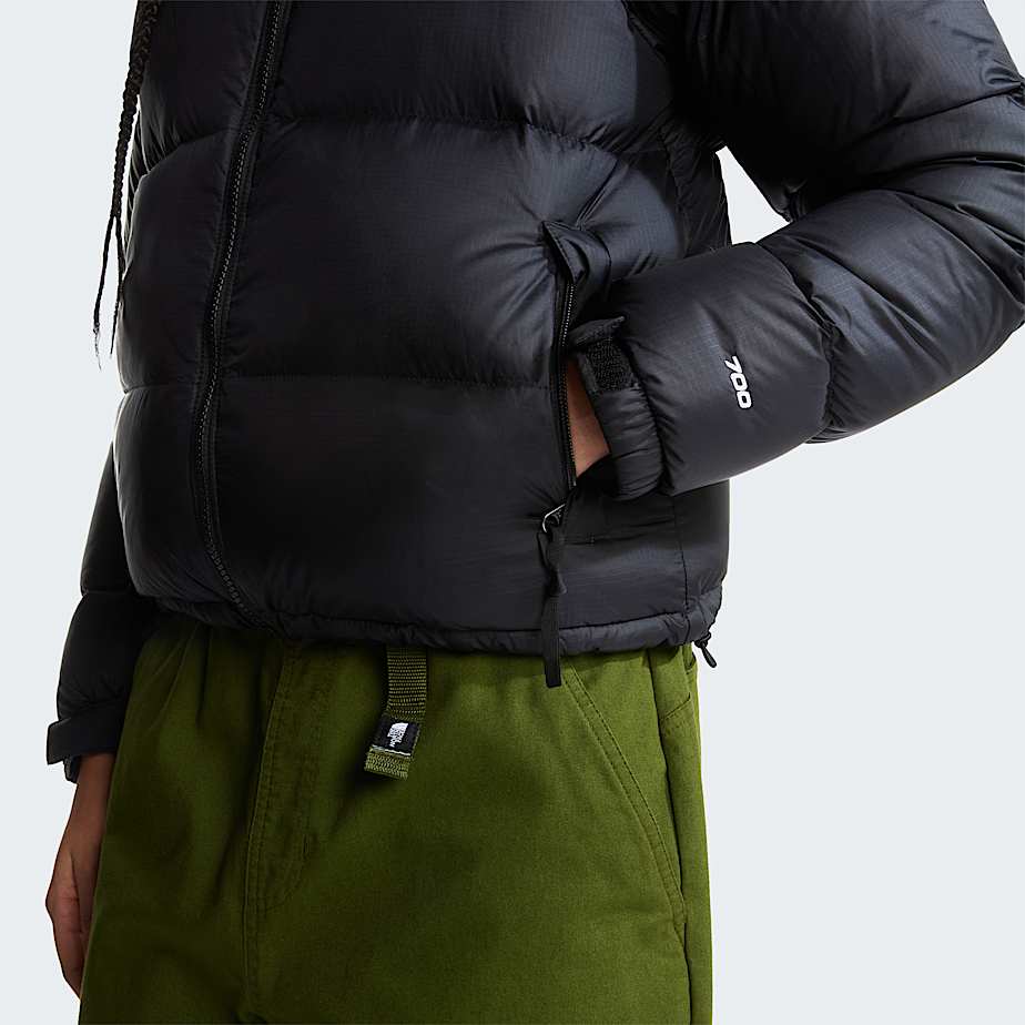 Womens 1996 Retro Nuptse Jacket TNF TNF BlackRecycled Down ALT6
